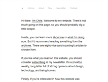 Tablet Screenshot of chrbutler.com